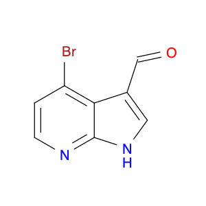 1H-Pyrrolo[2,3-b]pyridine-3-carboxaldehyde, 4-bromo-