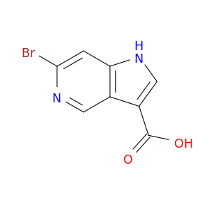 1000341-77-4 1H-Pyrrolo[3,2-c]pyridine-3-carboxylic acid, 6-bromo-