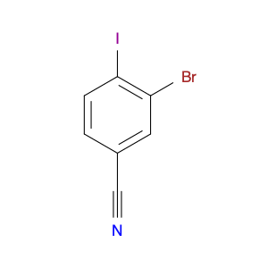 Benzonitrile, 3-bromo-4-iodo-