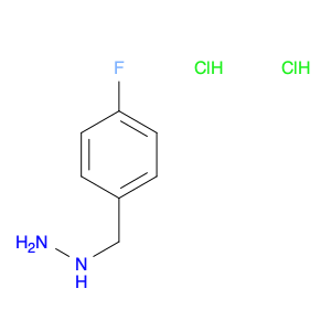 1000805-93-5 Hydrazine, [(4-fluorophenyl)methyl]-, hydrochloride (1:2)