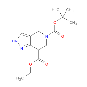 1000994-24-0 5-Tert-Butyl 7-Ethyl 6,7-Dihydro-1H-Pyrazolo[4,3-C]Pyridine-5,7(4H)-Dicarboxylate