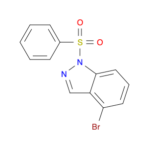 1001415-32-2 1H-Indazole, 4-bromo-1-(phenylsulfonyl)-