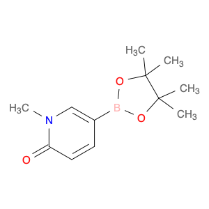 2(1H)-PYRIDINONE, 1-METHYL-5-(4,4,5,5-TETRAMETHYL-1,3,2-DIOXABOROLAN-2-YL)-