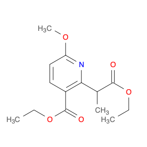 1003589-78-3 2-Pyridineacetic acid, 3-(ethoxycarbonyl)-6-methoxy-α-methyl-, ethyl ester