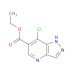 1H-Pyrazolo[4,3-b]pyridine-6-carboxylic acid, 7-chloro-, ethyl ester