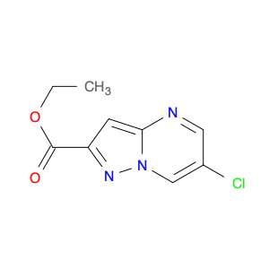 1005209-44-8 Pyrazolo[1,5-a]pyrimidine-2-carboxylic acid, 6-chloro-, ethyl ester