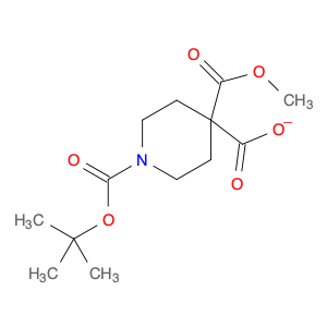 1,4,4-Piperidinetricarboxylic acid, 1-(1,1-dimethylethyl) 4-methyl ester