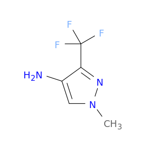 1H-Pyrazol-4-amine, 1-methyl-3-(trifluoromethyl)-