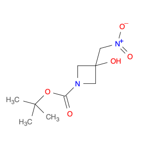 1-Azetidinecarboxylic acid, 3-hydroxy-3-(nitromethyl)-, 1,1-dimethylethyl ester