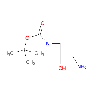 1008526-71-3 1-Azetidinecarboxylic acid, 3-(aminomethyl)-3-hydroxy-, 1,1-dimethylethyl ester