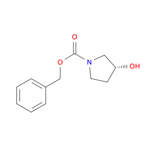 1-Pyrrolidinecarboxylic acid, 3-hydroxy-, phenylmethyl ester, (3R)-