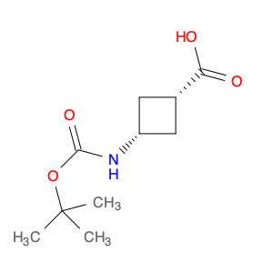 Cyclobutanecarboxylic acid, 3-[[(1,1-dimethylethoxy)carbonyl]amino]-, cis-