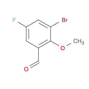 Benzaldehyde, 3-bromo-5-fluoro-2-methoxy-