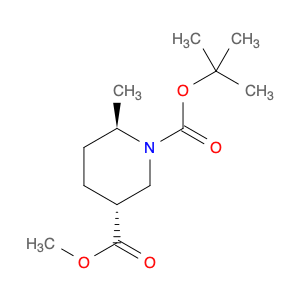 1009376-75-3 Trans-6-Methyl-Piperidine-1,3-Dicarboxylic Acid 1-Tert-Butyl Ester 3-Methyl Ester