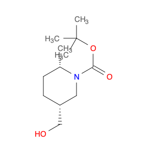 1009377-06-3 1-Piperidinecarboxylic acid, 5-(hydroxymethyl)-2-methyl-, 1,1-dimethylethyl ester, (2S,5R)-