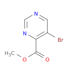 4-Pyrimidinecarboxylic acid, 5-bromo-, methyl ester