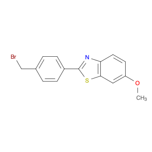 Benzothiazole, 2-[4-(bromomethyl)phenyl]-6-methoxy-