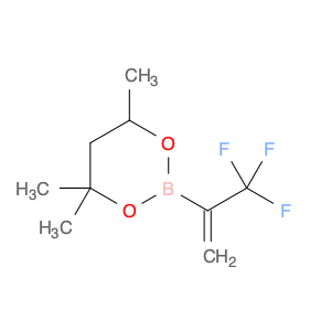 1011460-68-6 1,3,2-Dioxaborinane, 4,4,6-trimethyl-2-[1-(trifluoromethyl)ethenyl]-