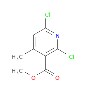 1013648-04-8 3-Pyridinecarboxylic acid, 2,6-dichloro-4-methyl-, methyl ester