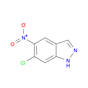 1H-Indazole, 6-chloro-5-nitro-