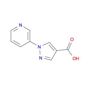 1H-Pyrazole-4-carboxylic acid, 1-(3-pyridinyl)-