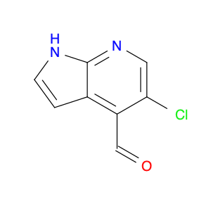 1H-Pyrrolo[2,3-b]pyridine-4-carboxaldehyde, 5-chloro-