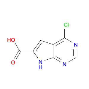 1016241-80-7 7H-Pyrrolo[2,3-d]pyrimidine-6-carboxylic acid, 4-chloro-