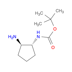 Carbamic acid, N-[(1R,2R)-2-aminocyclopentyl]-, 1,1-dimethylethyl ester