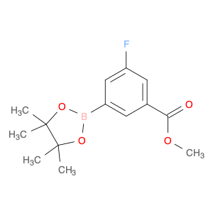 1016979-31-9 Benzoic acid, 3-fluoro-5-(4,4,5,5-tetramethyl-1,3,2-dioxaborolan-2-yl)-, methyl ester