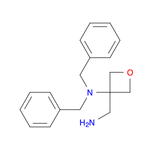 3-Oxetanemethanamine, 3-[bis(phenylmethyl)amino]-