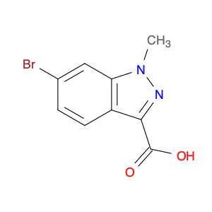 1H-Indazole-3-carboxylic acid, 6-bromo-1-methyl-