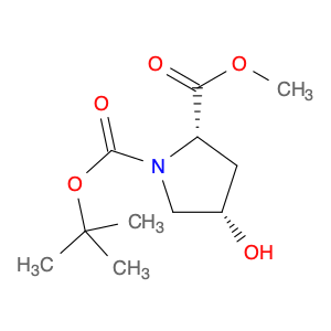 1,2-Pyrrolidinedicarboxylic acid, 4-hydroxy-, 1-(1,1-dimethylethyl) 2-methyl ester, (2S,4S)-