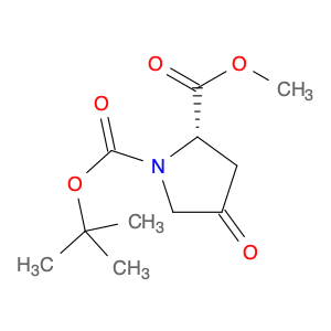 1,2-Pyrrolidinedicarboxylic acid, 4-oxo-, 1-(1,1-dimethylethyl) 2-methyl ester, (2S)-