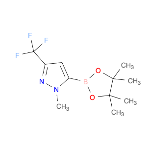 1025719-23-6 1H-Pyrazole, 1-methyl-5-(4,4,5,5-tetramethyl-1,3,2-dioxaborolan-2-yl)-3-(trifluoromethyl)-