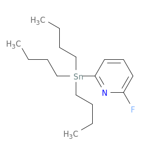 Pyridine, 2-fluoro-6-(tributylstannyl)-