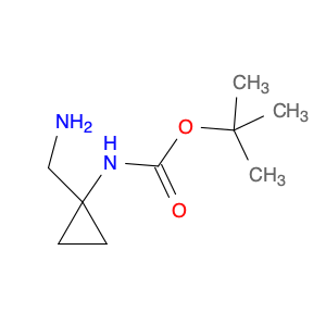 1027338-34-6 Carbamic acid, N-[1-(aminomethyl)cyclopropyl]-, 1,1-dimethylethyl ester