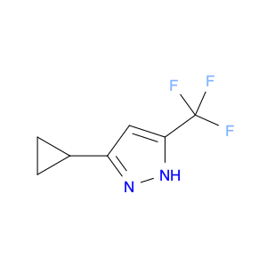 1027617-86-2 1H-Pyrazole, 3-cyclopropyl-5-(trifluoromethyl)-