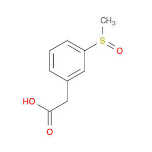 1027730-68-2 Benzeneacetic acid, 3-(methylsulfinyl)-