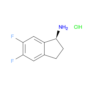 1029689-74-4 (S)-5,6-DIFLUORO-INDAN-1-YLAMINE HYDROCHLORIDE