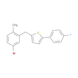 1030825-20-7 2-(5-Bromo-2-methylbenzyl)-5-(4-fluorophenyl)thiophene