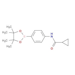 1031747-45-1 N-[4-(tetramethyl-1,3,2-dioxaborolan-2-yl)phenyl]cyclopropanecarboxamide