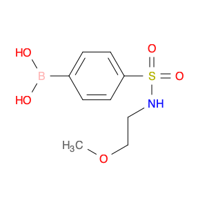 1032825-28-7 [4-[[[2-(Methoxy)ethyl]amino]sulfonyl]phenyl]boronic acid