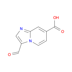 1033202-06-0 3-formylimidazo[1,2-a]pyridine-7-carboxylic acid