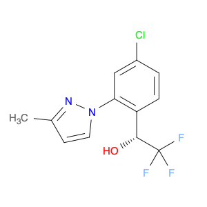 1033805-26-3 (R)-1-(4-Chloro-2-(3-Methyl-1H-pyrazol-1-yl)phenyl)-2,2,2-trifluoroethanol