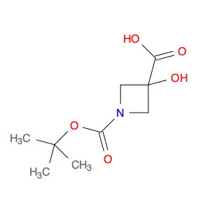 1035351-06-4 1-{[(1,1-diMethylethyl)oxy]carbonyl}-3-hydroxyazetidine-3-carboxylic acid