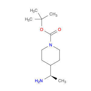 1036027-86-7 tert-butyl 4-[(1R)-1-aminoethyl]piperidine-1-carboxylate