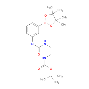 1036990-28-9 Carbamic acid,N-[2-[[[[3-(4,4,5,5-tetramethyl-1,3,2-dioxaborolan-2-yl)phenyl]amino]carbonyl]amino]ethyl]-, 1,1-dimethylethyl ester