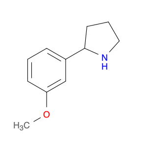 103861-77-4 2-(3-Methoxyphenyl)pyrrolidine