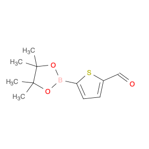 1040281-83-1 5-(4,4,5,5-Tetramethyl-1,3,2-dioxaborolan-2-yl)thiophene-2-carbaldehyde