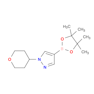 1040377-03-4 1-(tetrahydro-2h-pyran-4-yl)-4-(4,4,5,5-tetramethyl-1,3,2-dioxaborolan-2-yl)-1h-pyrazole